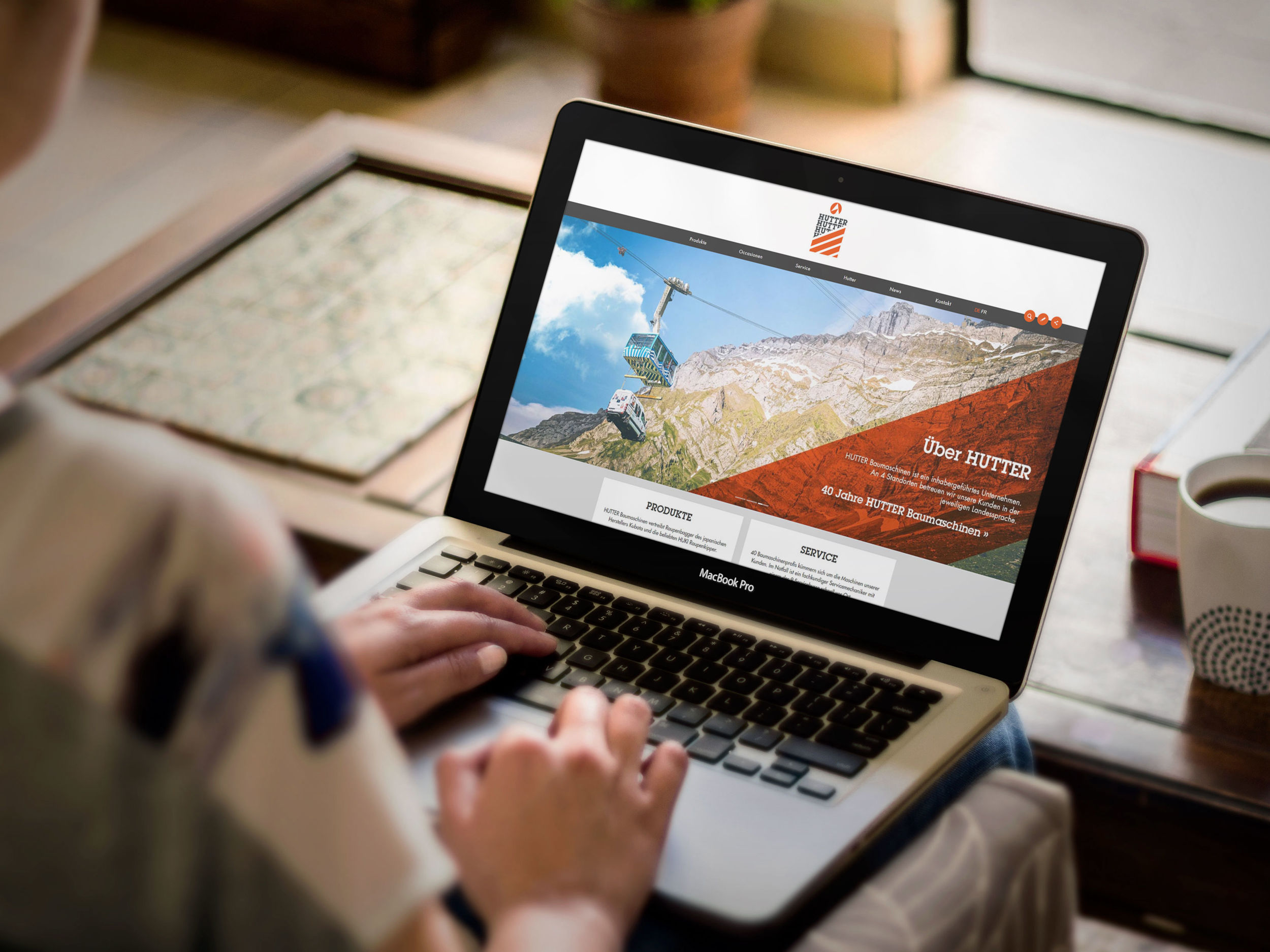 Relaunch Website Hutter Baumaschinen
